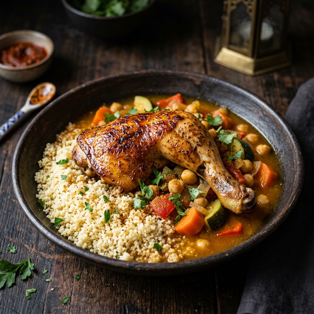 Couscous poulet
